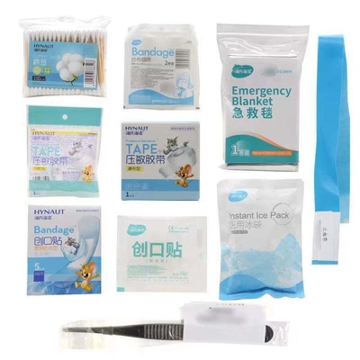 Ozone Disinfection CE Certified 156-Piece Portable Waterproof Emergency First Aid Kit
