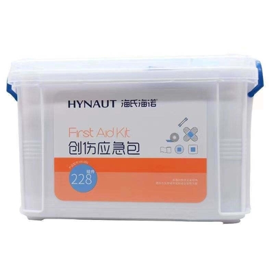 Ozone Disinfection CE Certified 156-Piece Portable Waterproof Emergency First Aid Kit