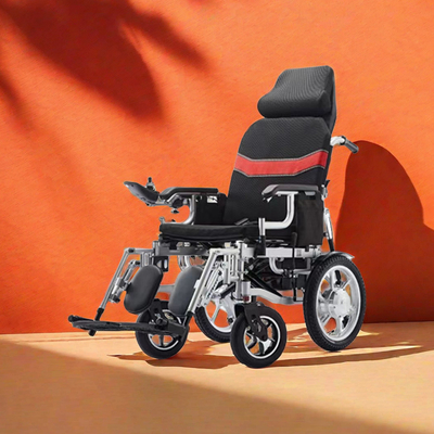 Amazon Main Downstream Platform Foldable Electric Wheelchair with Medical Equipment 250W*2