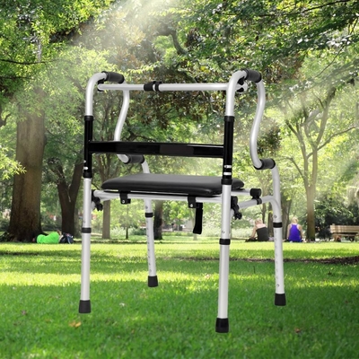 Standing Frame Walker for Elderly Load-Bearing 18/0kg No Wheels Durable Comfortable