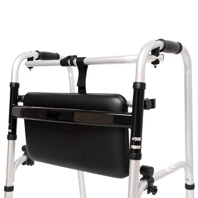 8 Gear Adjustable Lower Limbs Walking Aid Front Mobility Frame Walker without Wheels