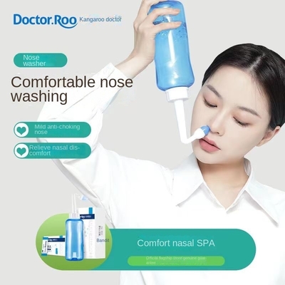500ml 30 Packs Nasal Irrigator Aspirator for Professional Anti Choking Water Design