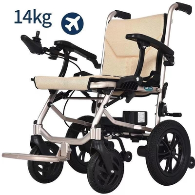 Lightweight Intelligent Motorized Wheelchair with Detachable Dual Lithium Battery Home