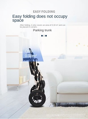 Aluminum Folding Power Electric Wheelchair HBLD3-C for Class II Instrument Classification