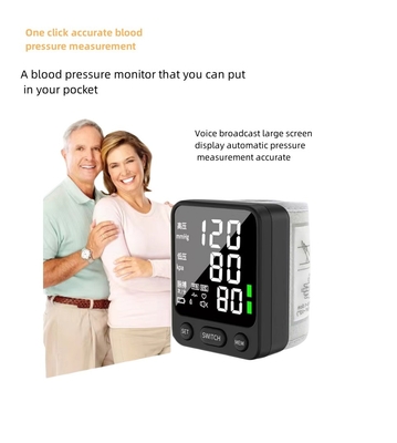 GB/T18830-2009 Standard W501 Digital Wrist Blood Pressure Monitor for Easy Monitoring
