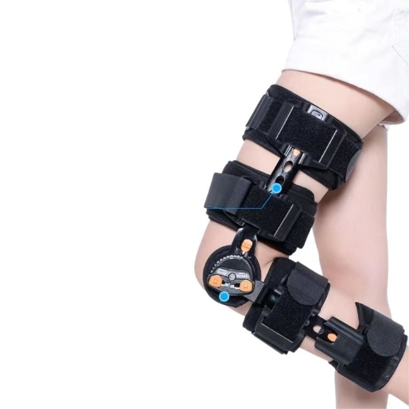 One Size Fits All Adjustable Knee Brace Support Orthosis for Leg Safety Standard None