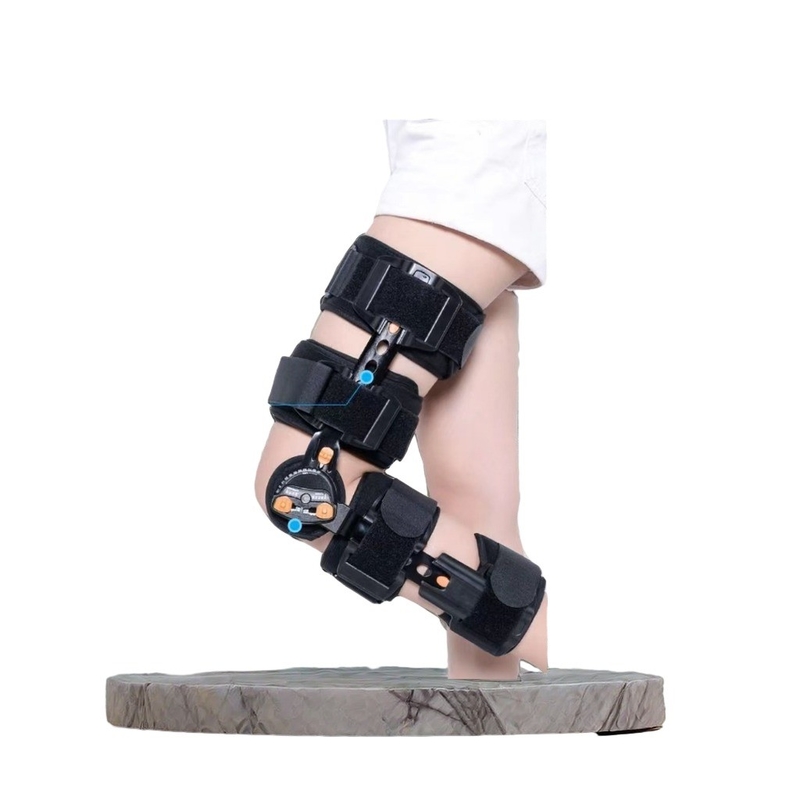 Machinery Power Source Hinged ROM Knee Brace CE Certified Post Op Knee Support Orthosis