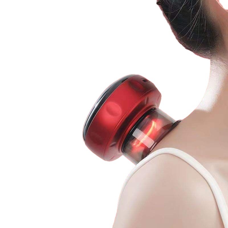 Gua Sha Nephrite Cupping Calf Massagers with CE Certification and 6-Speed Red Charging