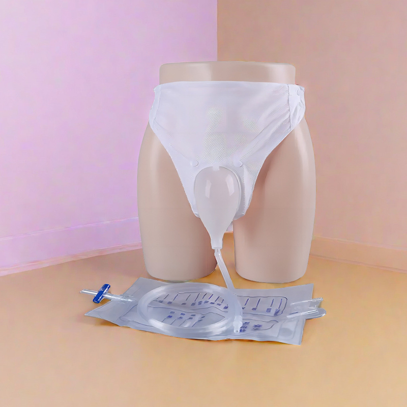 2000ml Drainage Collection Urine Collector Bag for Male Adults Convenient and Portable