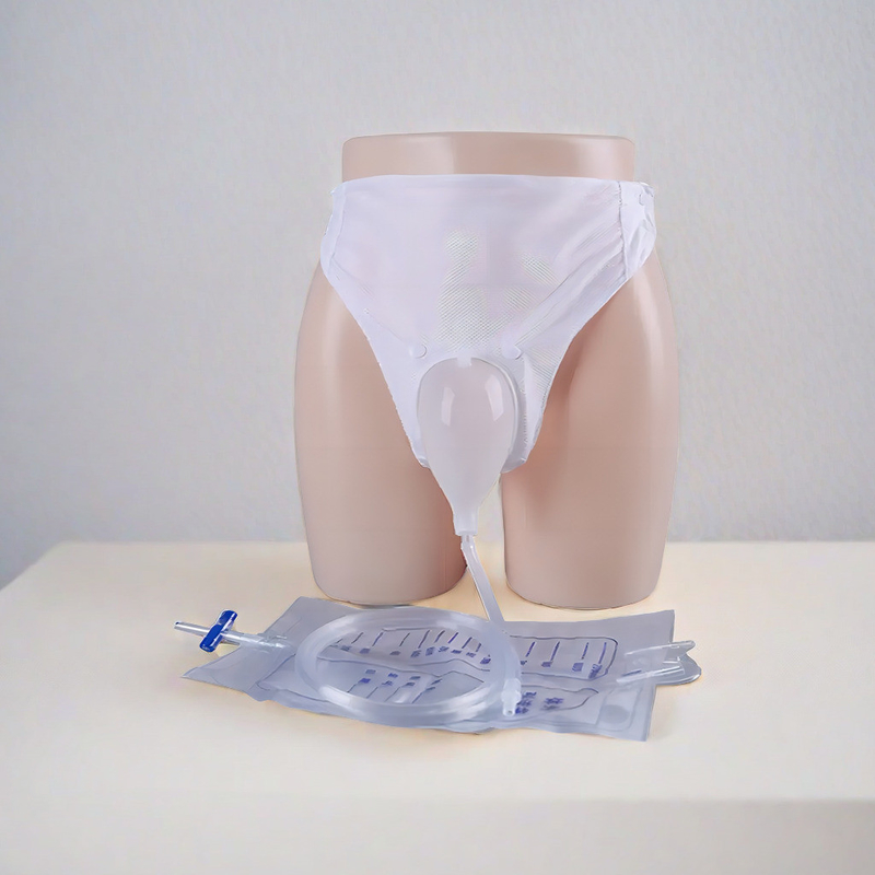 Stock Yes Professional 2000ml PVC Adult Urine Collector Bag for Paralyzed Patients