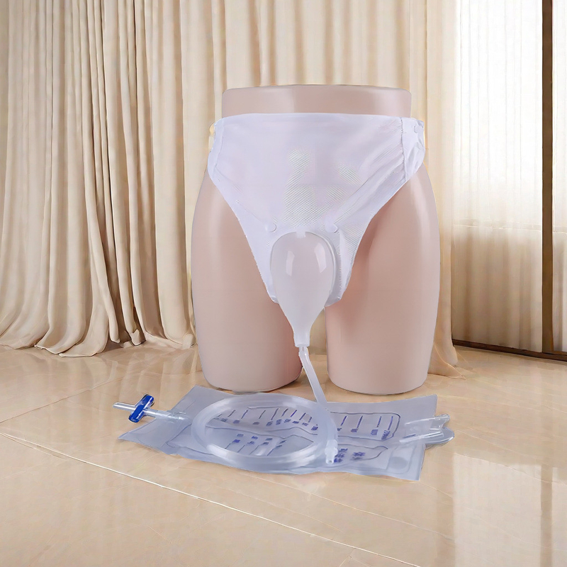 Senile Atrophy Pyriform Collector External Sealed Urine Collection for Men and Women