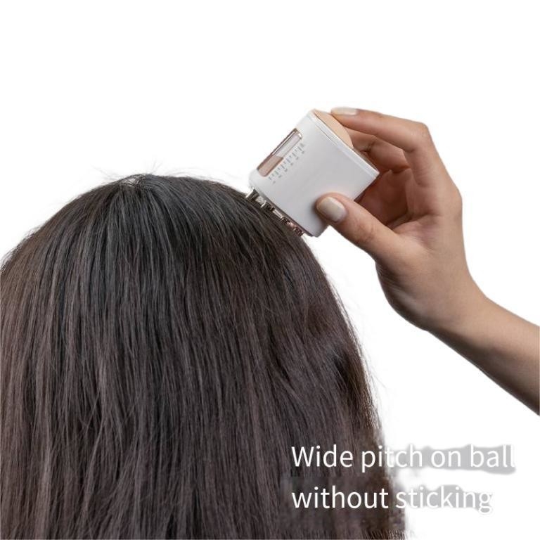 Electric Scalp Growth Comb Oil Applicator Made of Plastic for Hair Growth Support