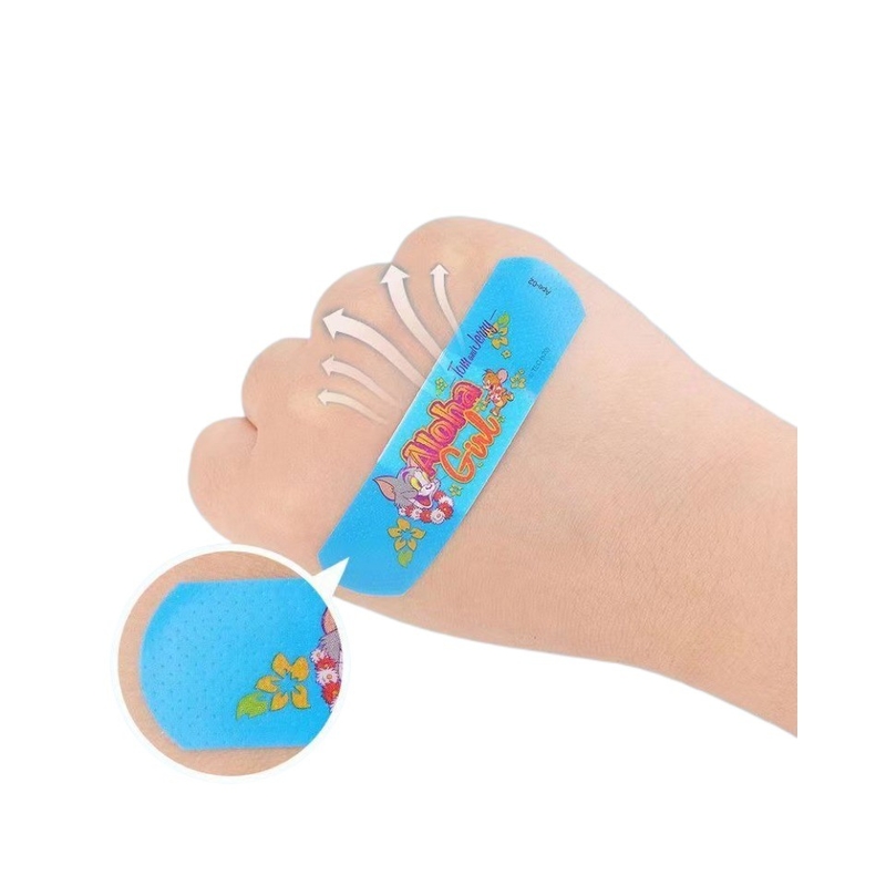 Waterproof and Breathable Cartoon Band Aid GB/T 32610 Standard for Shower Decoration