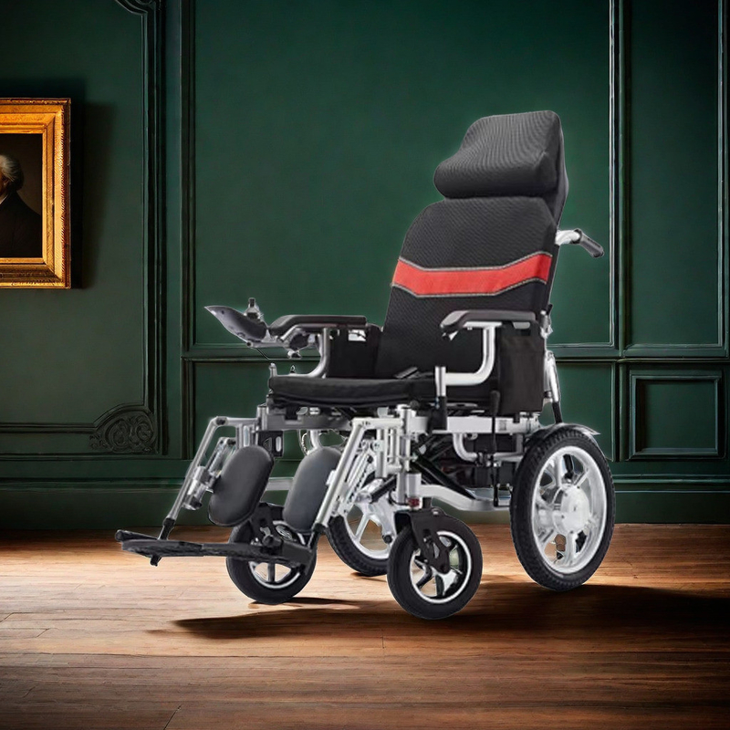 Lightweight 12A 500W Sealed Lead-Acid Battery Motorized Wheelchair CE ISO 13485 Certified