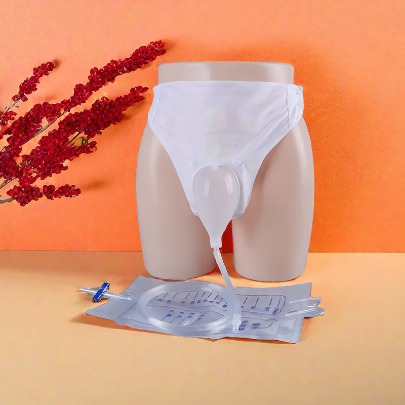 Removable Performance 2000ml Pull-Push Type Urine Collection Bag GB/T 32610 Standard