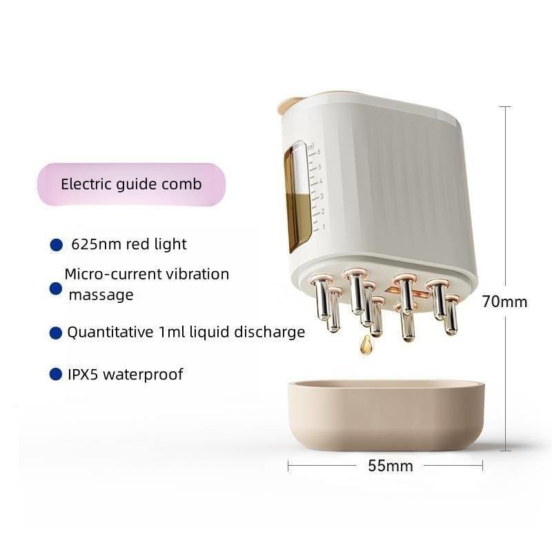 Revolutionary Scalp Solution Applicator with Root Comb Scalp Massage Support OEM/ODM
