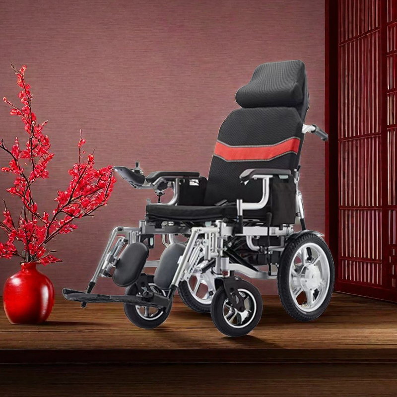 Easy-to- Elderly Wheelchair with Toilet Overall Dimensions 108*67*91cm Loading Weight 120kg