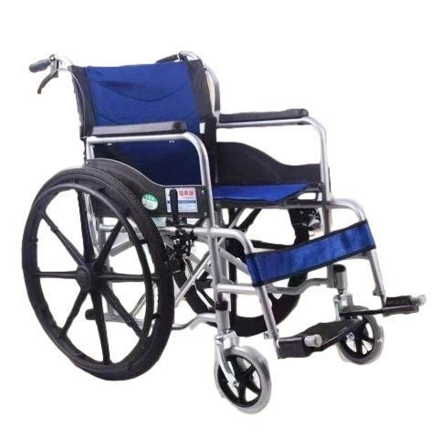 16 Inch Folding Wheelchair for Disabled and Elderly Not Have Power Supply Mode