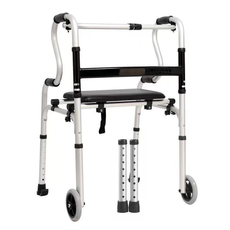 Non-Slip Foot Pad Walking Aid for Elderly and Disabled Standing Frame without Wheels