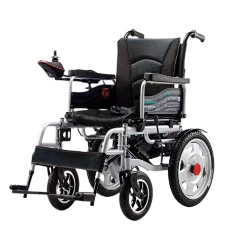 24V Voltage Lightweight Foldable Power Electric Wheelchair for Elderly Rehabilitation