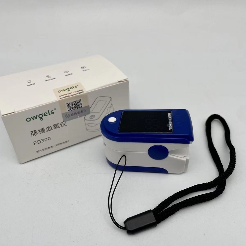 PD300 Ambulance Equipment Fingertip Pulse Oximeter with Color Display in Blue Color